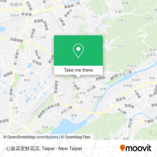 心築花室鮮花店地圖