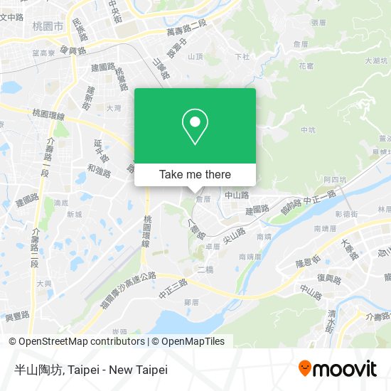 半山陶坊地圖