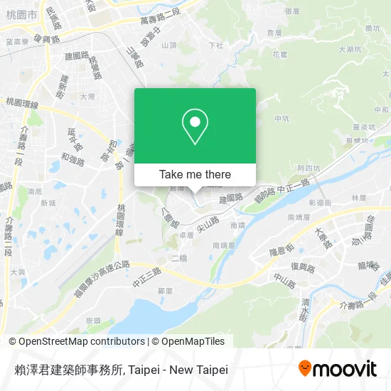 賴澤君建築師事務所 map
