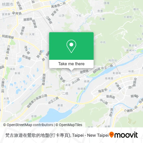 梵古旅遊在鶯歌的地盤(打卡專頁) map
