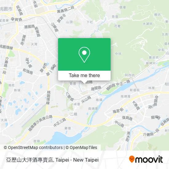 亞歷山大洋酒專賣店地圖