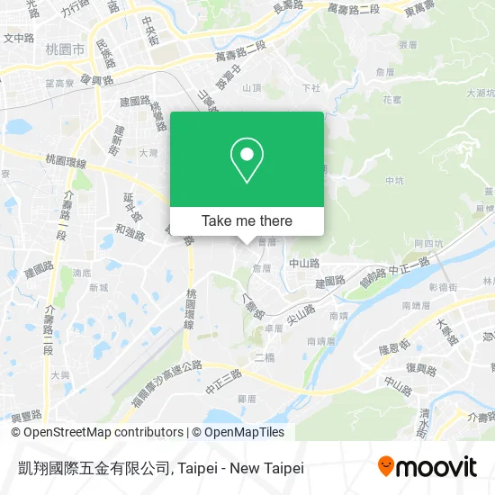 凱翔國際五金有限公司 map