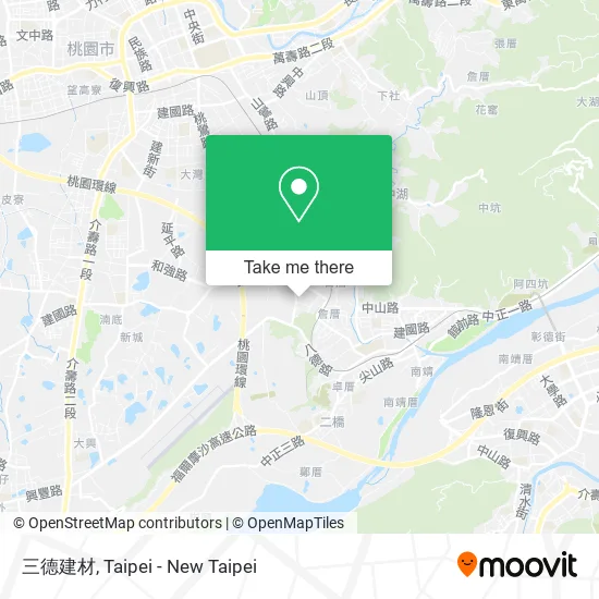 三德建材 map