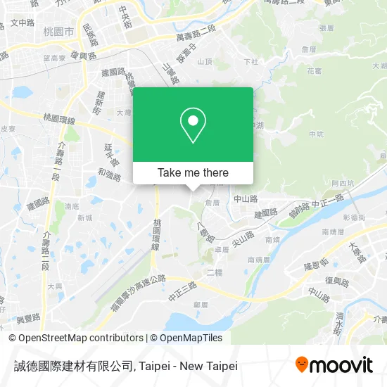 誠德國際建材有限公司地圖