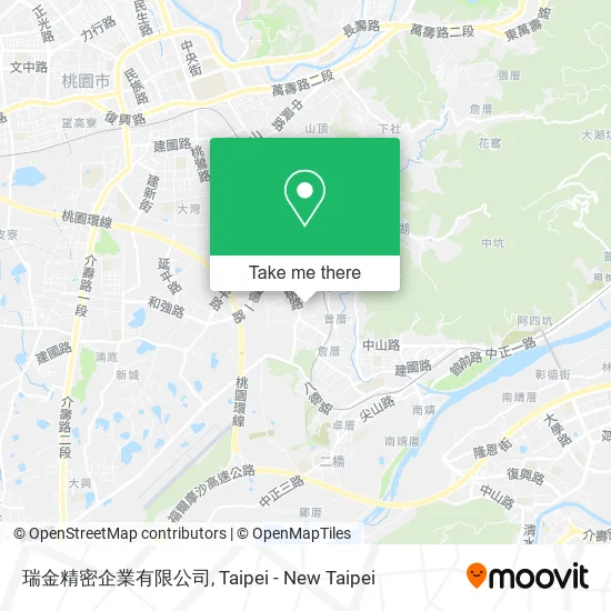 瑞金精密企業有限公司地圖