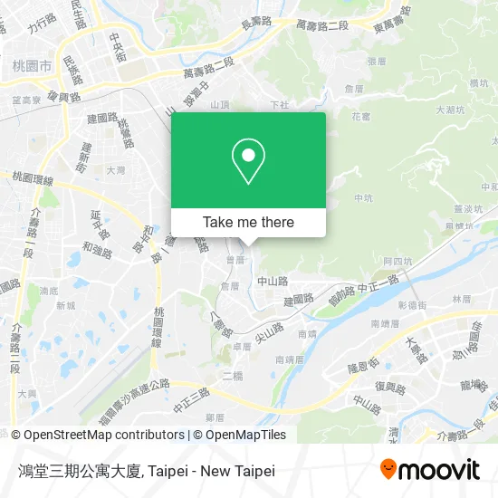 鴻堂三期公寓大廈地圖