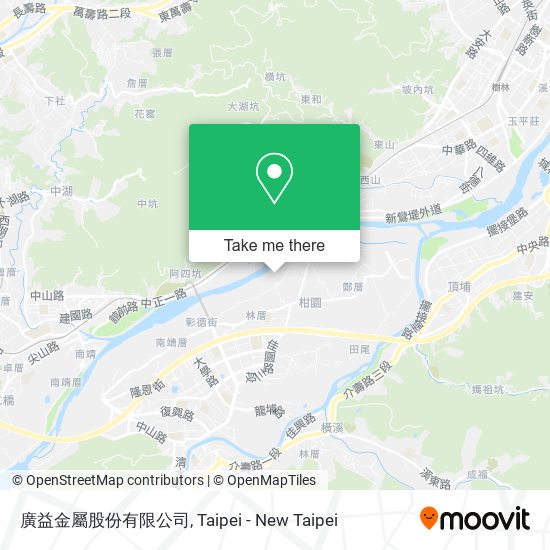廣益金屬股份有限公司地圖