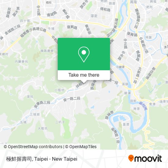 極鮮握壽司 map