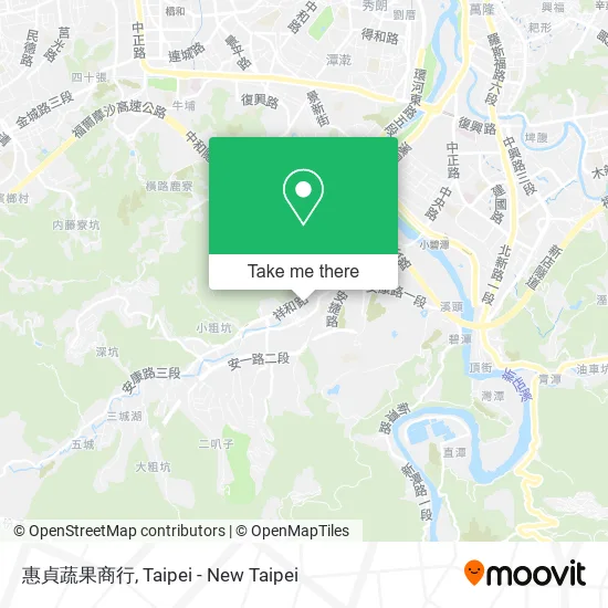 惠貞蔬果商行地圖