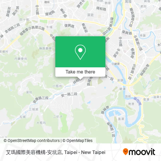 艾瑪國際美容機構-安坑店 map