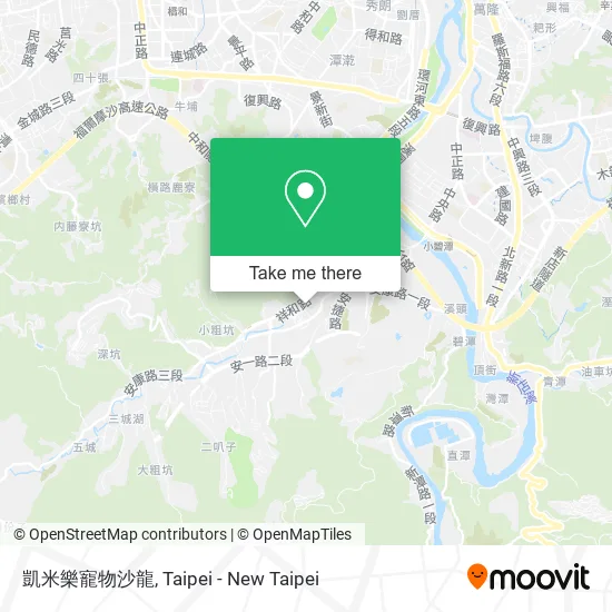 凱米樂寵物沙龍地圖