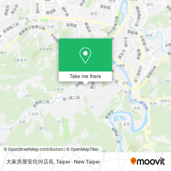 大家房屋安坑何店長 map