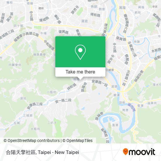 合陽天擎社區 map