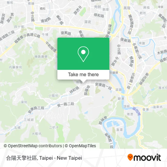 合陽天擎社區地圖