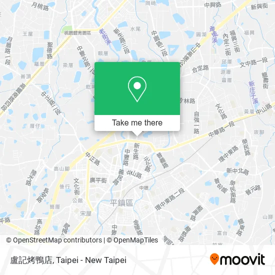 盧記烤鴨店地圖