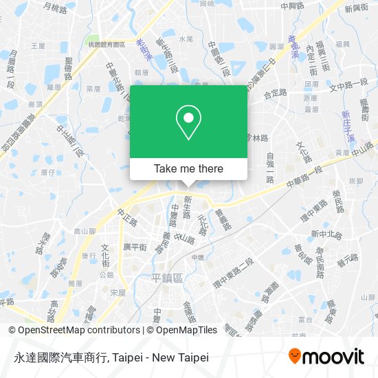 永達國際汽車商行 map