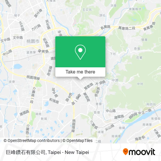 巨峰鑽石有限公司地圖