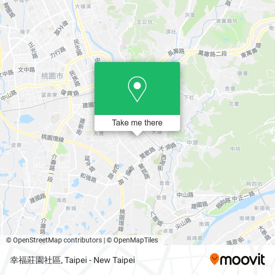 幸福莊園社區 map