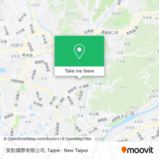 英歌國際有限公司 map
