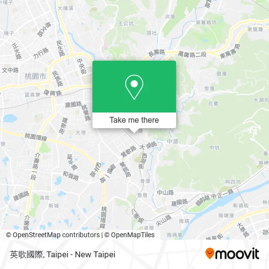 英歌國際 map
