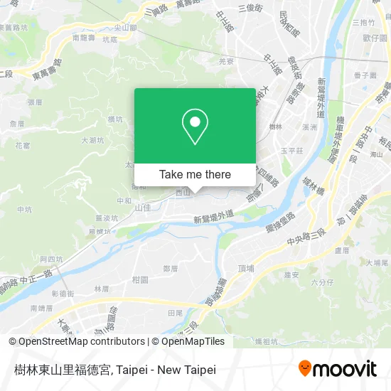 樹林東山里福德宮地圖