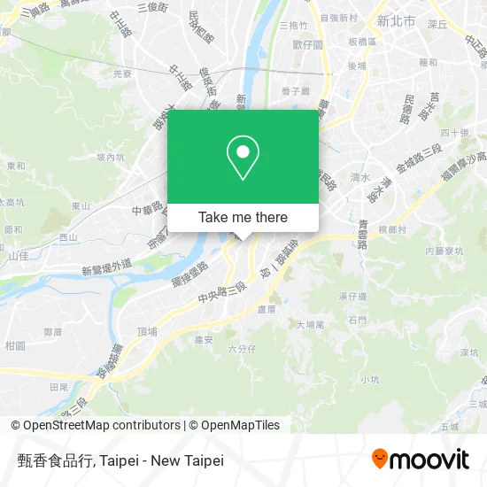 甄香食品行 map