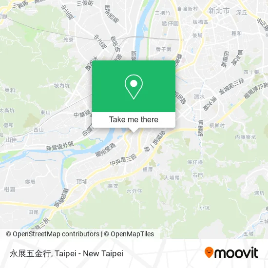 永展五金行 map