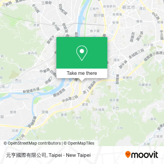 元亨國際有限公司 map