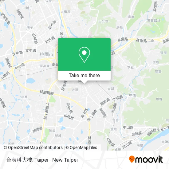台表科大樓 map