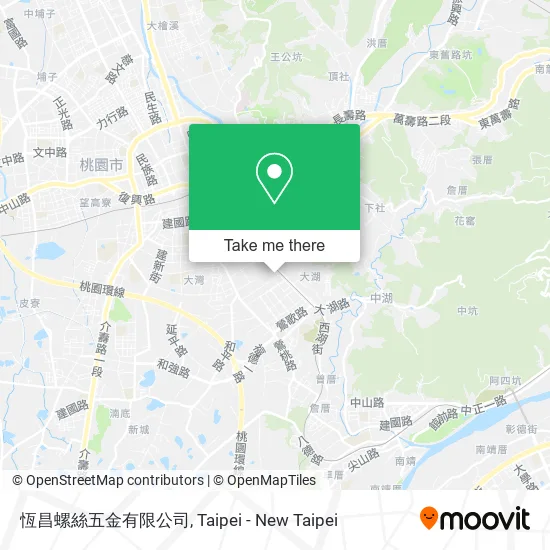 恆昌螺絲五金有限公司 map