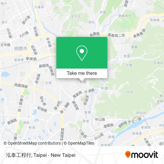 泓泰工程行地圖