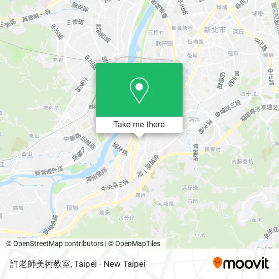 許老師美術教室地圖