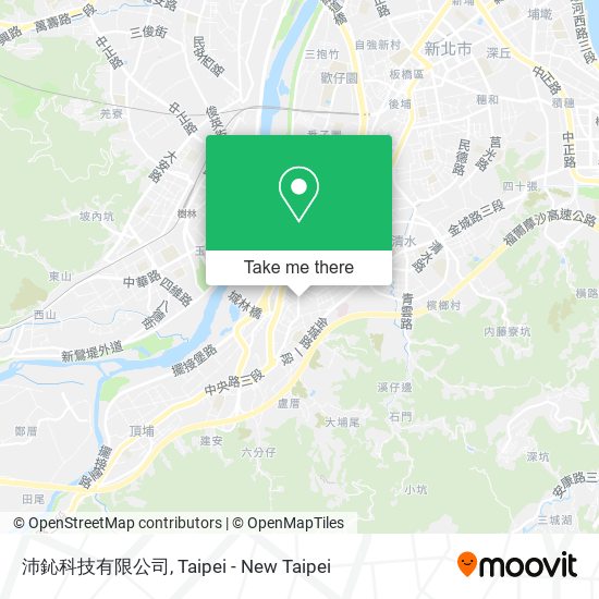 沛鈊科技有限公司地圖
