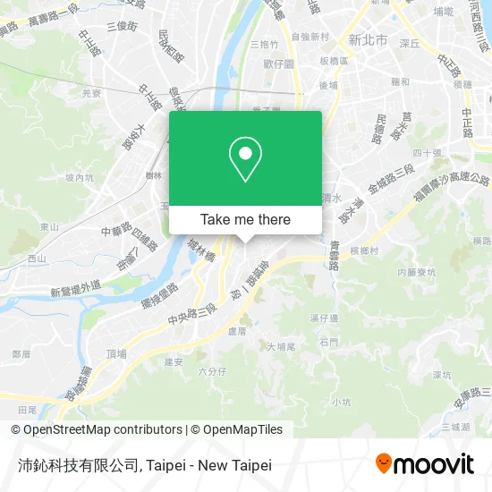 沛鈊科技有限公司地圖