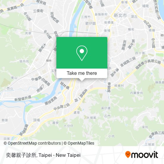 奕馨親子診所 map