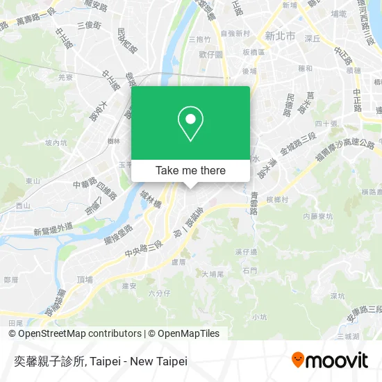 奕馨親子診所地圖