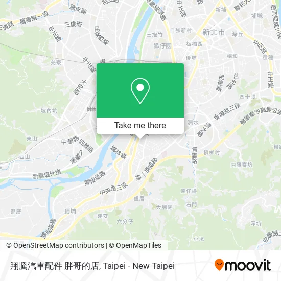 翔騰汽車配件 胖哥的店地圖