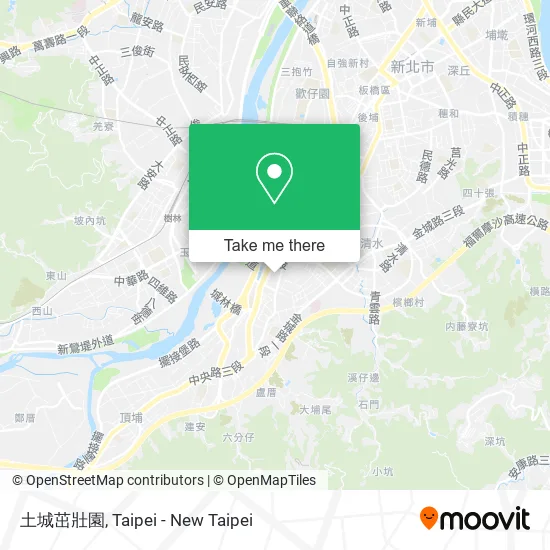 土城茁壯園地圖