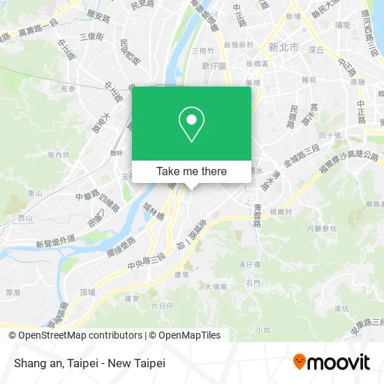 Shang an map