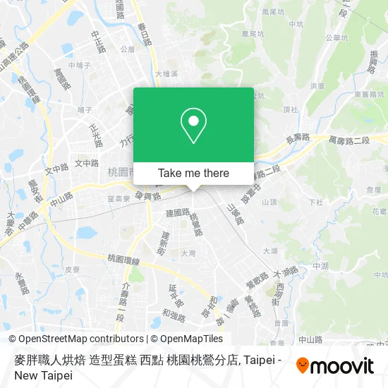 麥胖職人烘焙 造型蛋糕 西點 桃園桃鶯分店 map