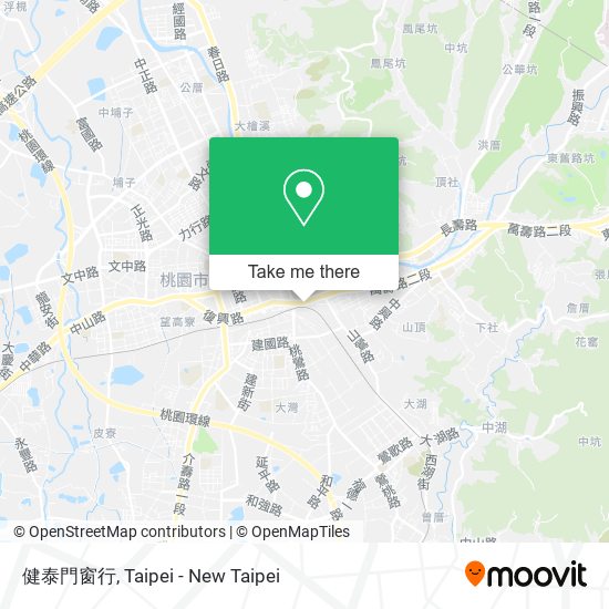 健泰門窗行地圖
