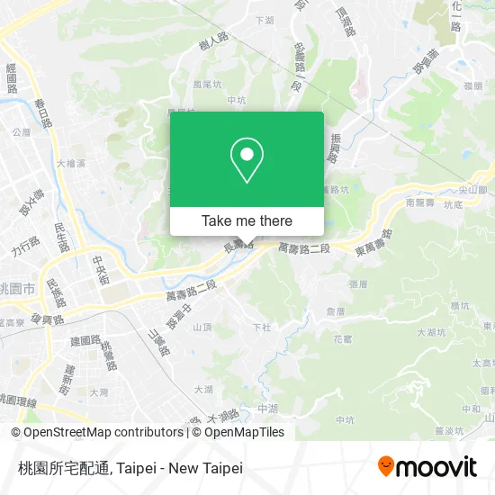 桃園所宅配通地圖