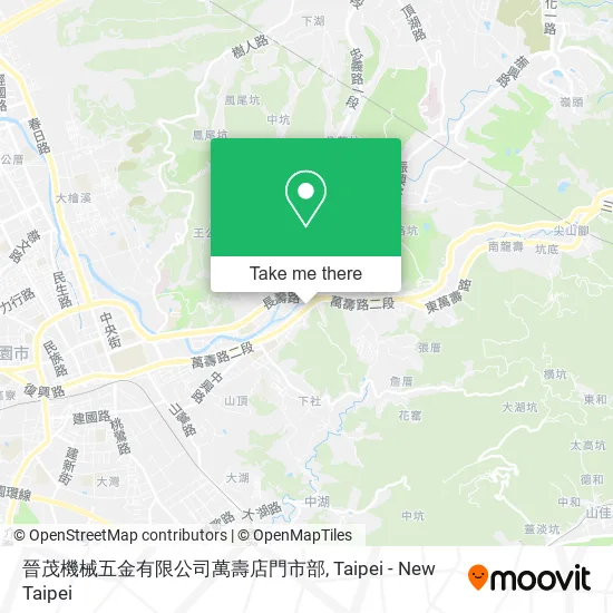 晉茂機械五金有限公司萬壽店門市部 map