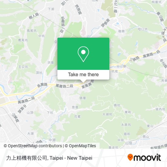 力上精機有限公司地圖
