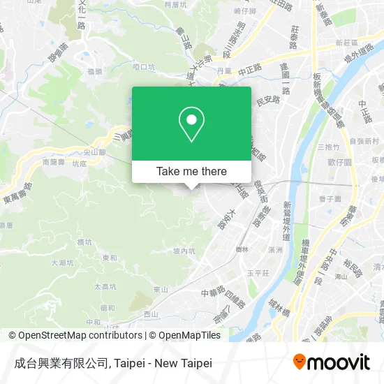 成台興業有限公司 map