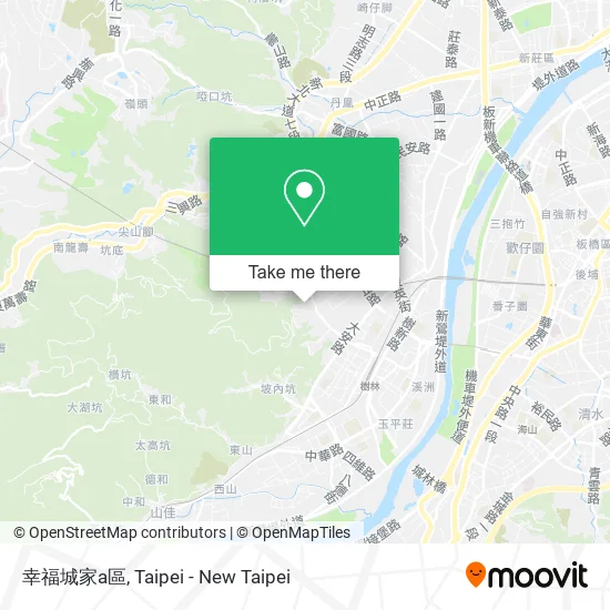 幸福城家a區地圖