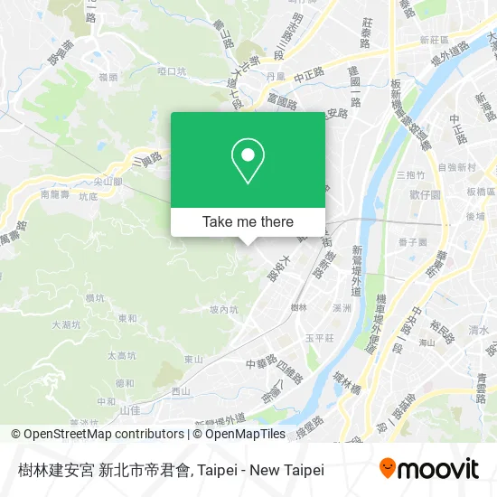 樹林建安宮 新北市帝君會地圖