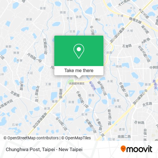 Chunghwa Post map