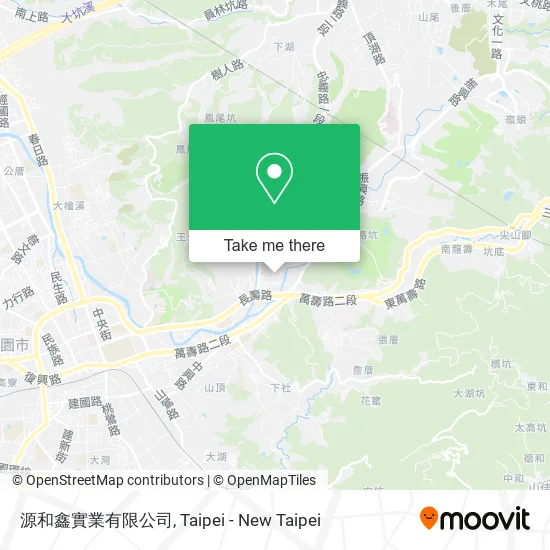 源和鑫實業有限公司 map