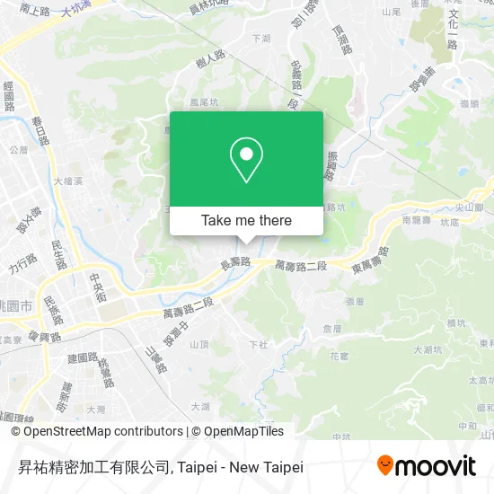 昇祐精密加工有限公司地圖